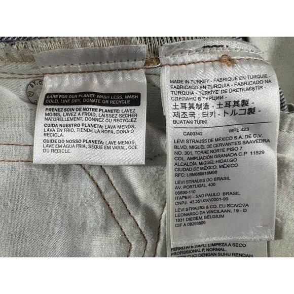 Levi’s Made and Crafted 551 Z jean size 34 x 32 color raw blue Made In Japan - Picture 4 of 14